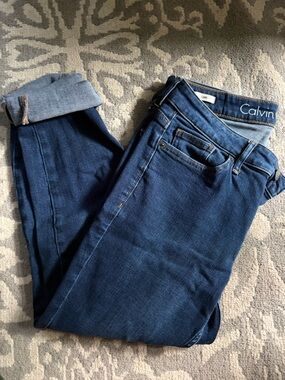Calvin Klein crop jeans